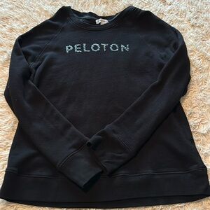 Peloton Sequin Logo Sweatshirt, size M.
